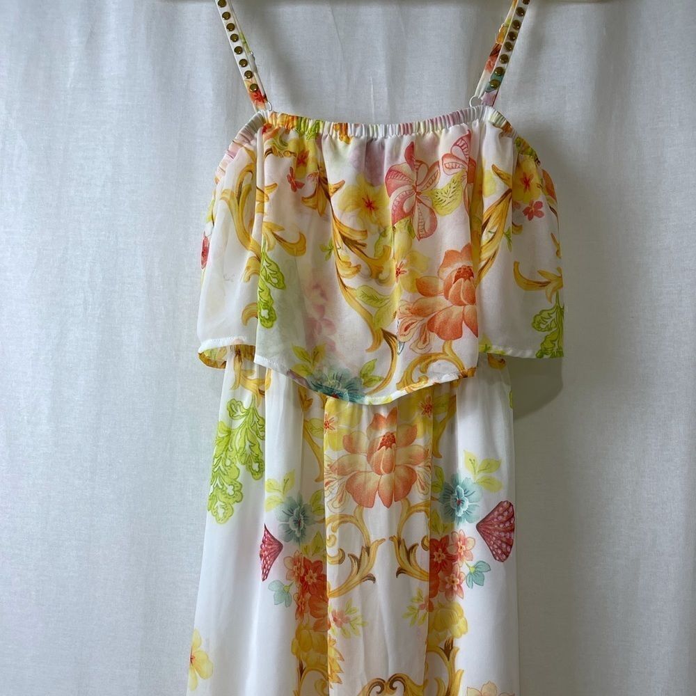 Bebe 2B Floral Maxi Dress